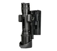 Funda para linterna para cinturón, soporte giratorio para linterna, soporte para cinturón de linterna, funda para linterna portátil, funda para linterna para el guardián de seguridad del sheriff