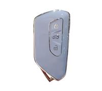 Funda para Llave Coche 3 Botones para Seat para Leon MK4 2020-2021 para Cupra para Formentor para Tarraco Llave Cubierta(Gray)