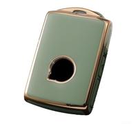Funda para llave de coche basada en TPU para S60 S90 V90 XC40 XC60 XC90 ofrece resistencia a la decoloración y la deformación bajo temperaturas extremas (verde)