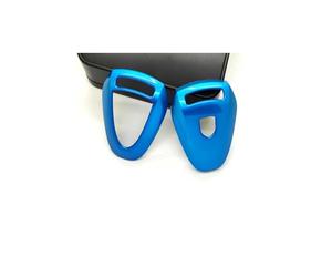 Funda para Llave De Coche Carcasa para Porsche 911 997 para Caimán para Boxster 987 2005 2006 2007 2008(Blue)