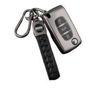 Funda para Llave De Coche con Llavero para Citroën C2 C3 C4 C5 C6 para Xsara para Berlingo(B Style,Set F)