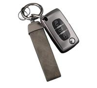 Funda para Llave De Coche con Llavero para Citroën C2 C3 C4 C5 C6 para Xsara para Berlingo(C Style,Set E)