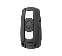 Funda para llave de coche de 3 botones para BMW X5 E70, funda para llave de coche para BMW Serie 1, estuche para llave de coche para BMW Serie 3, funda para llave de coche para BMW Serie 6, funda para