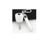 Funda para Llave De Coche De TPU De 2 Botones Llavero para Citroen C1 C2 C3 C4(White Set 2)