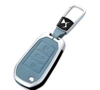 Funda para Llave de Coche, Funda Coche para Llave para DS 7 Crossback 2017 2018 2019 2020 2021 2022, Protección Completa contra Golpes,Carcasa de Llave de Coche, Protección Llave,Blue1
