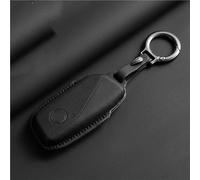 Funda para Llave de Coche Funda Cuero con Tapa para Llave Coche, Protector Llavero para Serie 7 G07 G09 G70 G81 XM U06 para M3 2023 para X1 para X7 IX i7 para I20 U11 LCI(K-Black Ring)