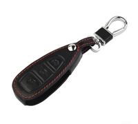 Funda para llave de coche para Ford Fiesta para Focus para Mondeo para Kuga Remote con construcción de piel sintética y rendimiento antiarañazos anticaídas