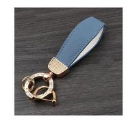 Funda para Llave De Coche para Hyundai para Genesis para Grandeur HG para Santa Fe 3DM IX45 para Equus para Azera Protector 3/4 Botones Accesorios(Blue Keychain)