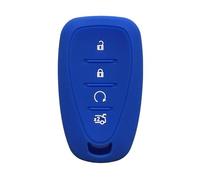 Funda para Llave de Coche Silicona TPU para Malibu-Equinox-Cruze-Spark-Sonic-Camaro-Volt-Bolt-Captiva Porta llaveros-B Model Blue