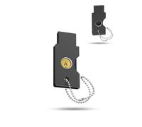 Funda para llave de seguridad Yubico YubiKey 5C NFC de metal duro, color | Carcasa de aluminio resistente que protege las llaves de seguridad inteligentes de arañazos, polvo e impactos diarios durante