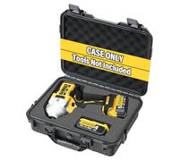 Funda para llave dinamométrica y de impacto Dewalt, caja de herramientas rígida impermeable para juego Dewalt, kit combinado de herramientas eléctricas para Dewalt Atomic 20V Max 2/1 3/4 3/8 pulgadas