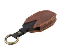 Funda para llave Ford 3 5 botones protección de cuero sin interferencias de señal (marrón 3 llaves)