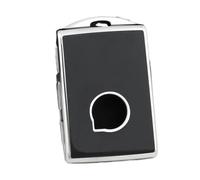 Funda para Llave para Volvo XC60 XC40 XC90 S90 V60 S60 V90 con Llavero Y Soporte para Llave Inteligente(Black Sliver)