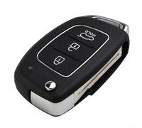Funda para llave remota Hyundai para Tucson Santa Fe para Sonata i40 con tamaño de ranura media adecuado para corte y programación de llaves de cerrajero