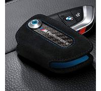 Funda para llaves con representación original de BMW M hecha de Alcantara.