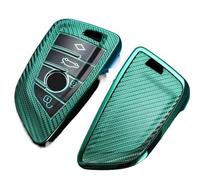 Funda para Llaves De Coche TPU Funda Llavero Coche Funda Bolsa Skin Shell Holder Llave Inteligente para X5 F15 X6 F16 G30 Serie 7 G11 X1 F48 F39 Cubierta Llave Coche(Style10)