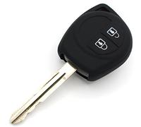 Funda para llaves Sua, para 2 llaves, funda de silicona para llave automática, de Finest-Folia Negro