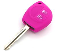 Funda para llaves Sua, para 2 llaves, funda de silicona para llave automática, de Finest-Folia rosa neón