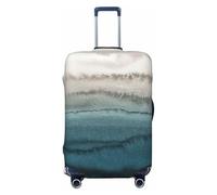 Funda para maleta con estampado Within The Tides, adecuada para tamaños de equipaje de 46 a 82 cm, Black, XL