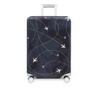 Funda para maleta de 22 a 28 pulgadas, funda para equipaje, funda para equipaje de viaje, funda protectora con ruedas, funda protectora, Insignia de vuelo, M-22-24 Zoll, Ocio