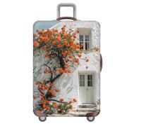 Funda para Maleta Lavable Y EláStica con Estampado Floral,Resistente A ArañAzos,Protectores De Maleta Personalizados,Accesorios Y Fundas para Equipaje De Viaje,NiñAs,Mujeres (Color 3,M(22-24inch))