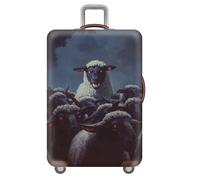 Funda para Maletas De Viaje,Leopardo LeóN TemáTica Animal Funda para Maleta,Gran Elasticidad,AntiarañAzos,para Equipaje De 18-32 Pulgadas,Luggage Cover,NiñOs,Ado,Hombres (Animal,XL(29-32Pulgadas))