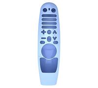 Funda para Mando a Distancia Compatible con LG Smart TV Mando a Distancia AN-MR600/AN-MR650/AN-MR18BA/AN-MR19BA Funda de Silicona para Mando a Distancia Funda Protectora Luminosa (Azul Luminoso)