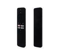 Funda para Mando a Distancia Compatible con Xiaomi Mi 4K TV Box 2nd Gen 2023, Funda de Silicona Antideslizante y anticaída para Mando a Distancia de TV (sólo Funda) (Negro)
