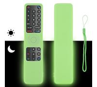 Funda para Mando a Distancia de Silicona Compatible con XMRM-010 TV Mando a Distancia Cubierta Protectora antigolpes con un cordón (Verde Fluorescente)