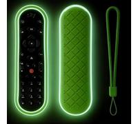 Funda para mando a distancia original Sky Q Voice EC201 EC202 SKY135, mando a distancia de cristal, Sky Q Touch y control remoto no táctil con cordón antipérdida, verde brillante