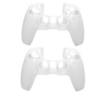 Funda para mando de PlayStation 5, funda de silicona premium con absorción de impactos e integración de placa de refrigeración, alfombrilla de