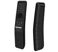 Funda para Mando TV Samsung BN59-01312A BN59-01259B BN59-01274A Remote Carcasa Antideslizante Funda Protectora de Silicona Compatible con Mando a Distancia Samsung (Negro)