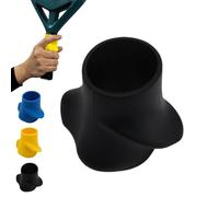 Funda para mango de raqueta de tenis, entrenador de corrección de agarre, envoltura de mango de silicona antideslizante con guía de posición de la mano, reduce la tensión de muñeca y codo, para tenis
