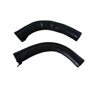 Funda para manillar de cochecito de bebé, funda protectora para manillar de cochecito, de cuero con reposabrazos desmontable, 2 uds., para