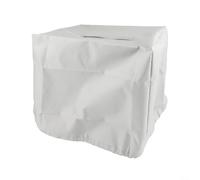 Funda para máquina de hielo, protector impermeable a prueba de polvo para máquinas portátiles de encimera, ajuste cómodo, fácil de limpiar, cocina y bar (metros blanco)