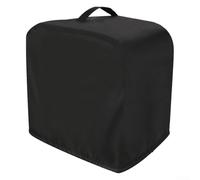 Funda para máquinas de hielo portátiles de encimera construida con tela Oxford 210D para resistencia a la humedad y al pelo de mascotas, además de sistema de ajuste ajustable (negro)