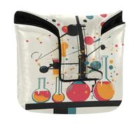 Funda para mazo de golf, cierre magnético, fundas para mazos y cuadrados, de piel sintética, impermeable, juego de productos químicos científicos