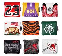 Funda para mazo de golf grande para putter Taylormade MySpider X, MySpider Tour Putter (araña blanca)