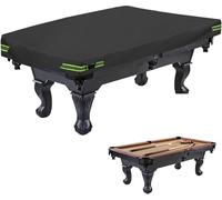 Funda para Mesa de Billar 7 Pies, 600D Impermeable Heavy Duty, Protección UV y Antirayados para Muebles de Billar y Snooker - 7 Ft