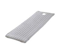 Funda para mesa de masaje, sábana de masaje que protege con agujero de respiración, para centro de spa de salón de belleza, bandas elásticas de fijación en cuatro ángulos (gris)