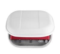 Funda para Mezclador de Audio Geekria, Compatible con Focusrite Scarlett 2i2 3nd Gen (Caja rígida), Bolsa Protectora de Concha Dura para Transporte y Viaje (Blanco)
