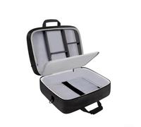 Funda para mezclador de DJ profesional compatible con RodeCaster Pro 2 y TC para helicon GoXLR, bolsa de equipo de audio resistente, interior personalizable, correa de hombro acolchada, color negro