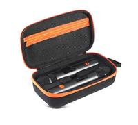 Funda para micrófono inalámbrico para JBL PartyBox Micrófono de Mano Doble Impermeable Bolsa de Transporte de Viaje rígida Anticolisión Bolsa de Almacenamiento organizadora (Modelos a Pilas)