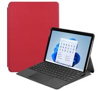 Funda Para Microsoft Surface 8 Pro 13 Pulgadas Slim Case Auto Sleep/Wake Rojo