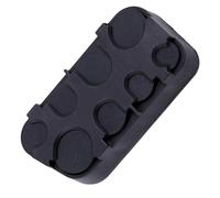 Funda para monedas de coche con cambio de ranura para dispensador de dinero para vehículos, bolsillos tipo cartera y accesorios para camiones, organizador de monedas para monedero de coche, Negro