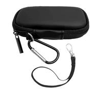 Funda para monitor cardíaco, resistente al agua, bolsa portátil con bolsillo de red para AliveCor KardiaMobile ECG Accesorios, Negro , Estuche para