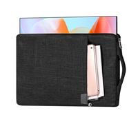 Funda para monitor portátil de 15.6/16.1 pulgadas con almacenamiento de accesorios, funda para la mayoría de monitores portátiles de 15.6/16.1 pulgadas, compatible con KYY ARZOPA VILVA MNN ForHelp