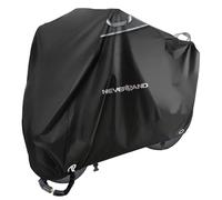 Funda para Moto 300D Oxford Curbe Moto NEVERLAND Funda de Moto Impermeable Cubierta Protectora con Banda Reflectante a Prueba de Sol Lluvia Polvo Viento Nieve 220 * 95 * 110CM