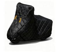 Funda para Moto Acolchada Antigranizo | para Rieju Drac | Impermeable Todas Las Estaciones con Orificios Candado Bandas Reflectantes Gran Resistencia Exterior