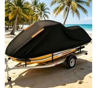 Funda para Moto acuática Remolque para Bobardier Sea-Doo SP 1989丨Cubierta para Motos acuática Cubierta para Barco Impermeable Lluvia Polvo UV con Tiras Reflectantes